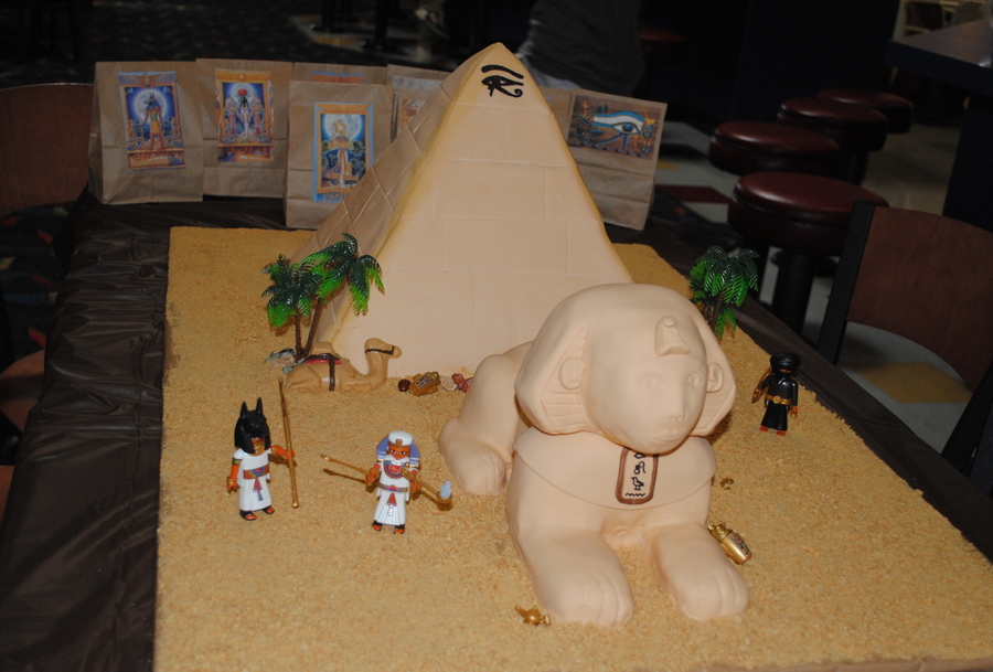Egypt Birthday Cake
