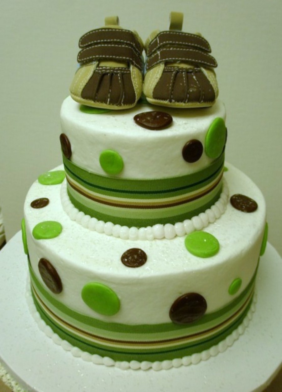 2 Tier Baby Shower Cake
