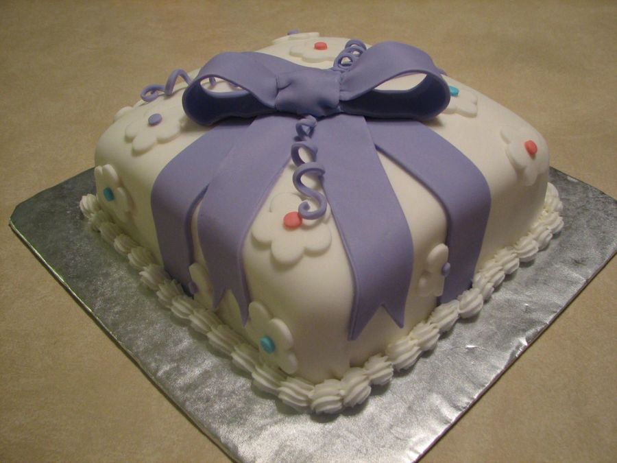 Covering Cake In Fondant Class