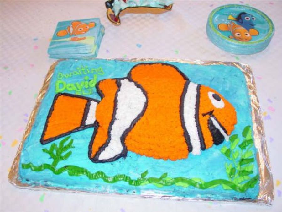 Finding Nemo Baby Shower Cake