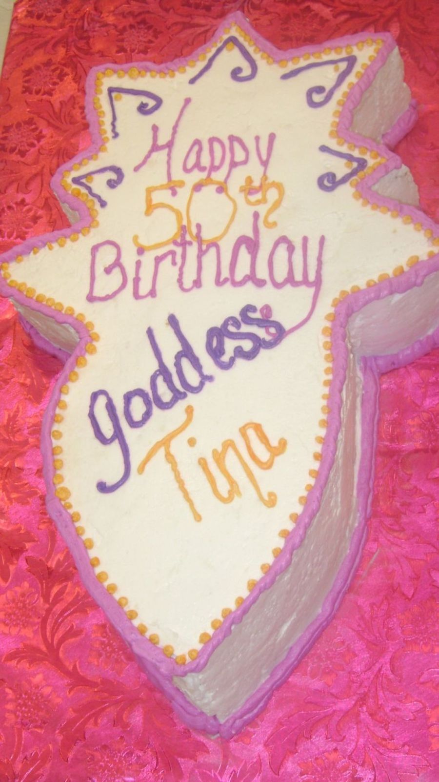 Goddess Birthday Cake