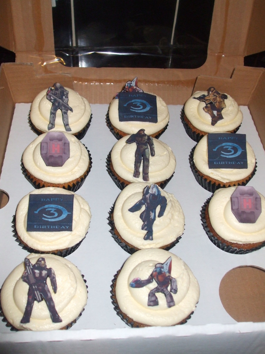 Halo Cupcakes