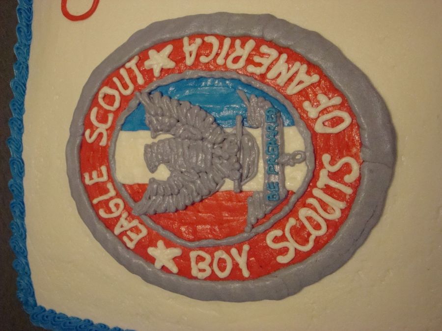Eagle Scout Award Cake - CakeCentral.com