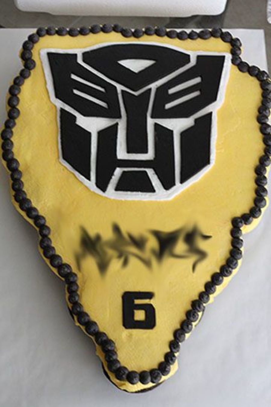 Transformers Cupcake Cake