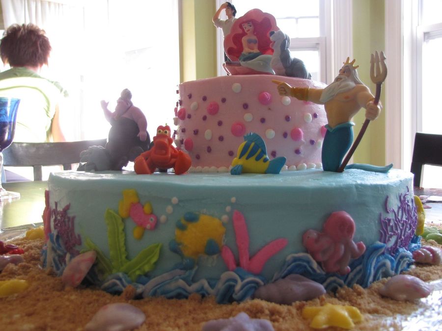 Little Mermaid Ariel Birthday Cake