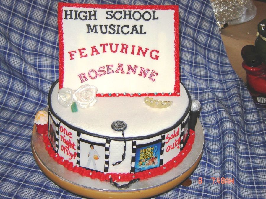 High School Musical Birthday Cake