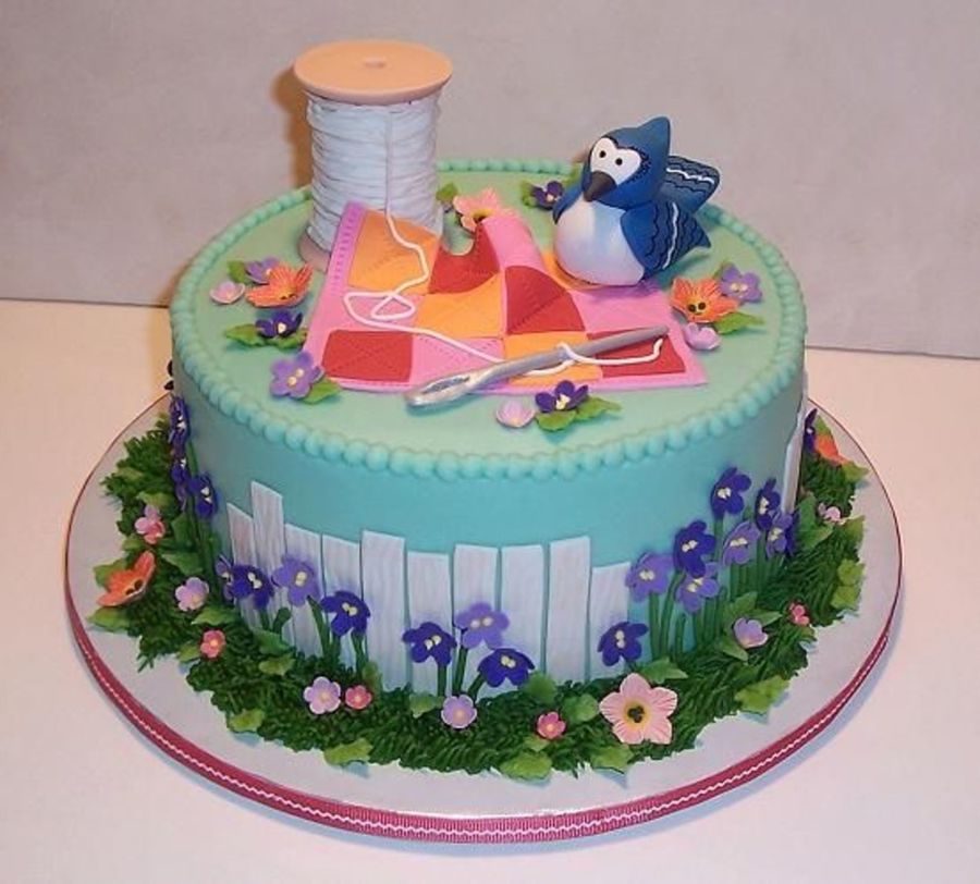 A Quilter's Birthday Cake