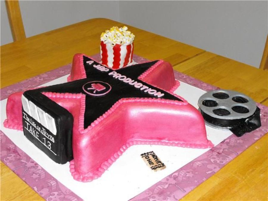 Hollywood Walk Of Fame Cake