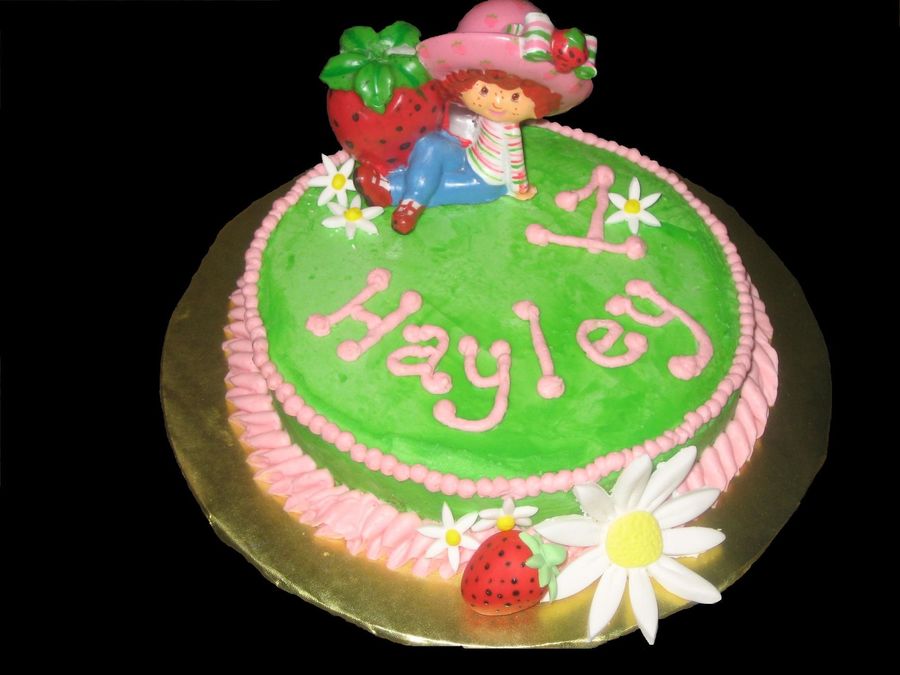 Strawberry Shortcake Smash Cake