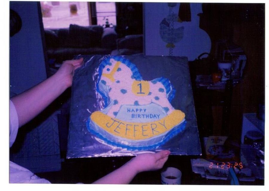 Blue Baby Boy Rocking Horse