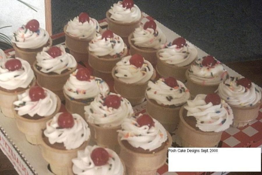 Ice Cream Cone Cupcakes (Figured Out Easy Way To Carry Them