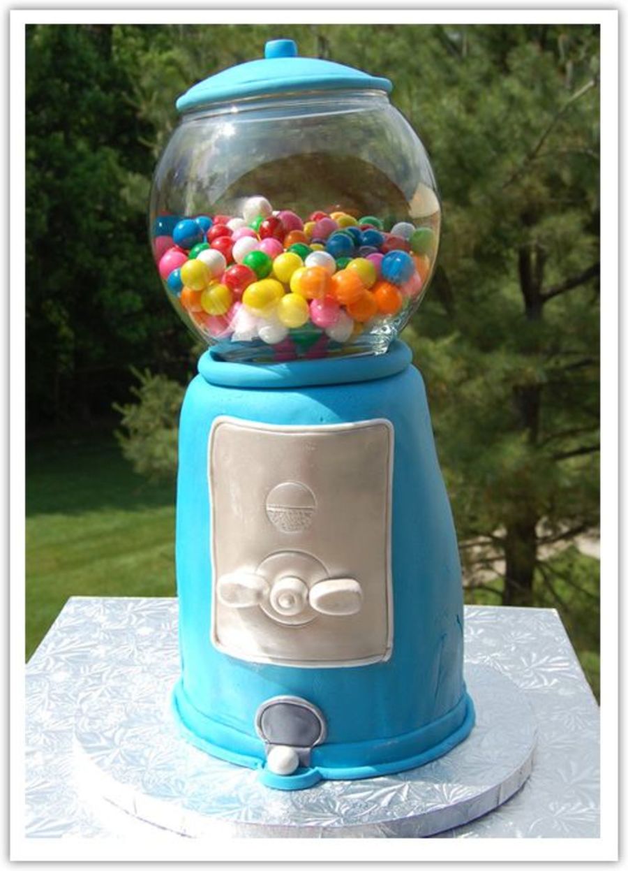 Gumball Machine Cake