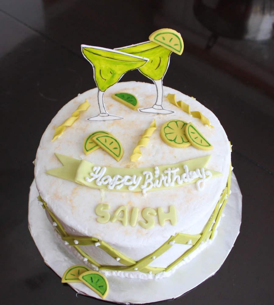 Margarita Theme Cake