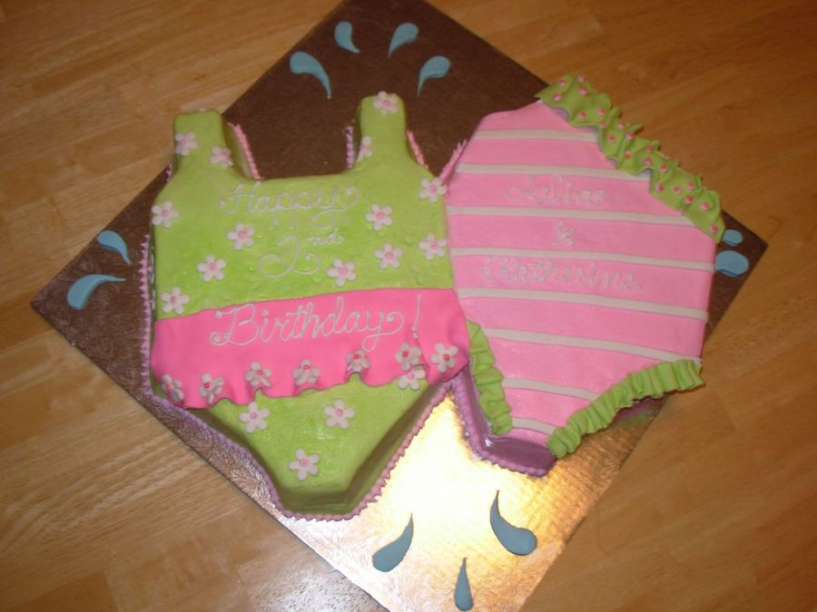 Swimsuit Cake