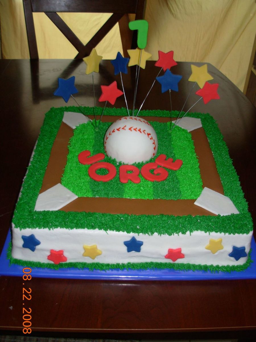 Baseball Cake