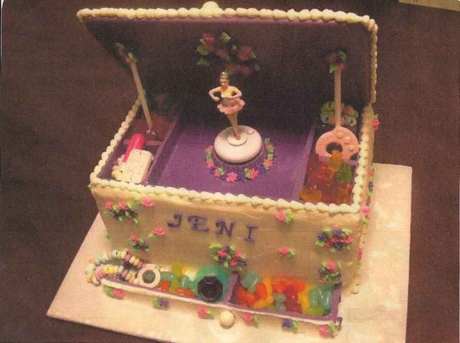 Jewelry Box Cake