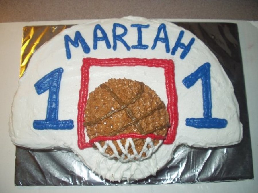 Basketball Birthday Cake