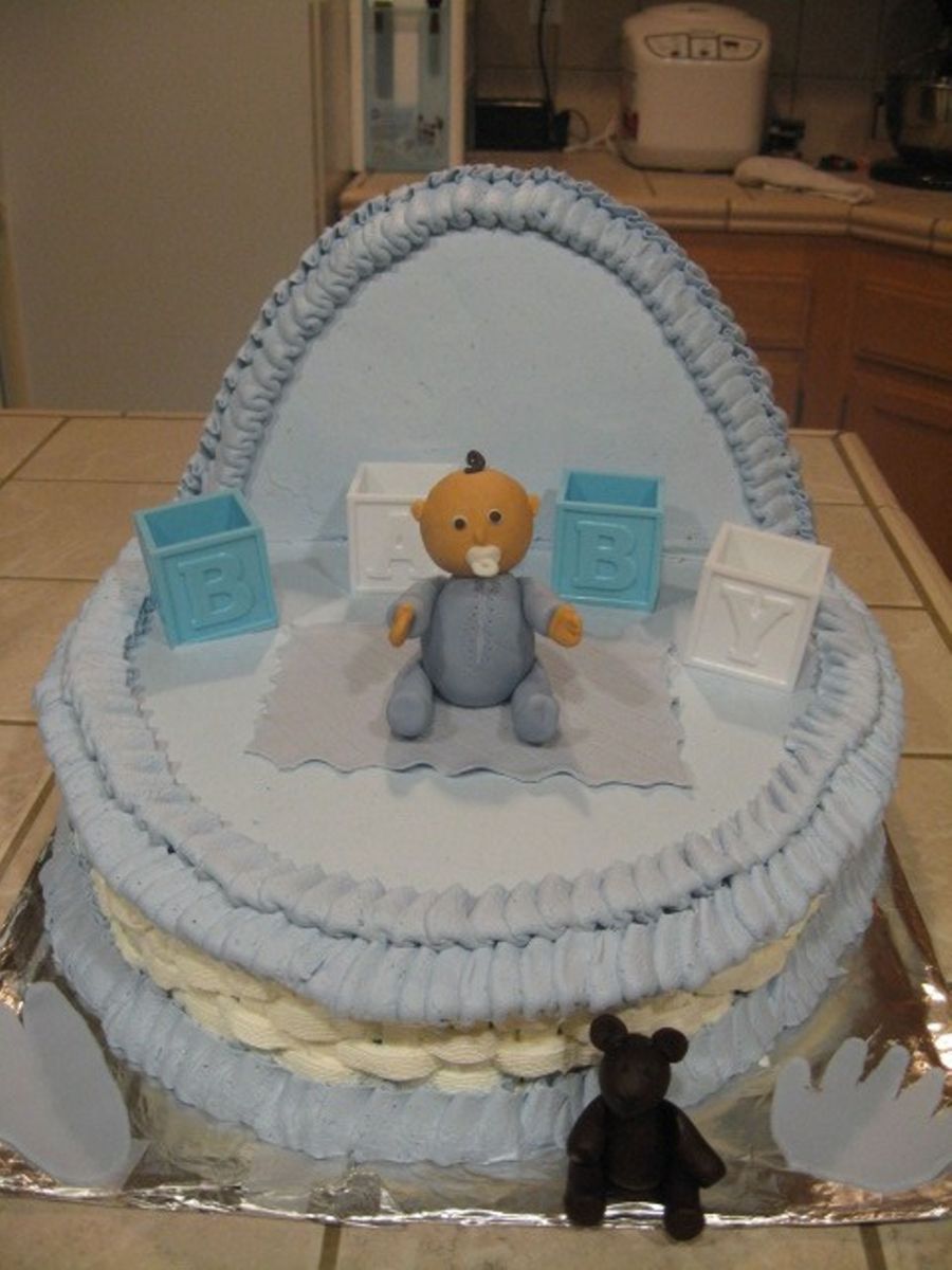 Baby Boy Cake
