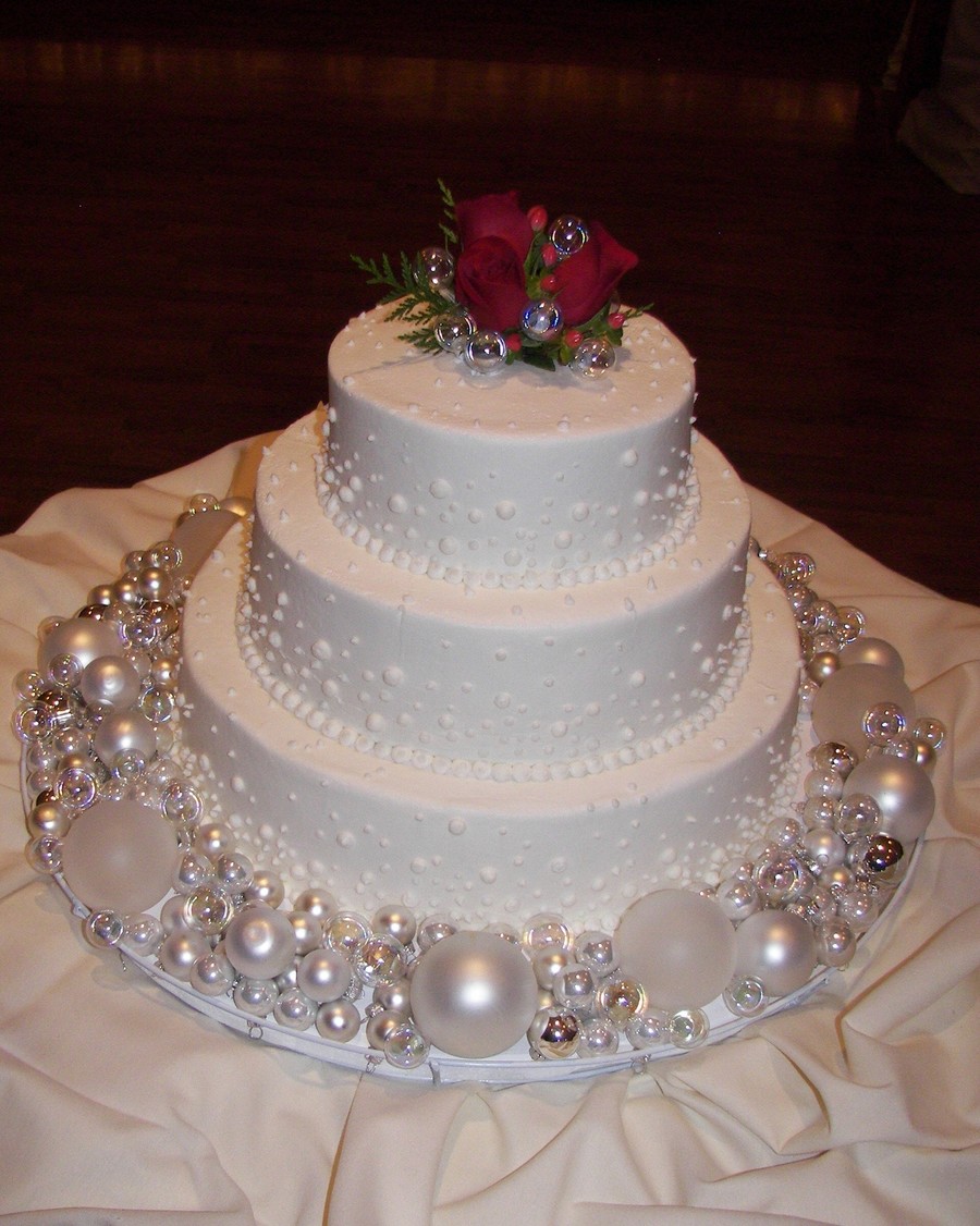 Bubbles Or Bulbs? Wedding Cake