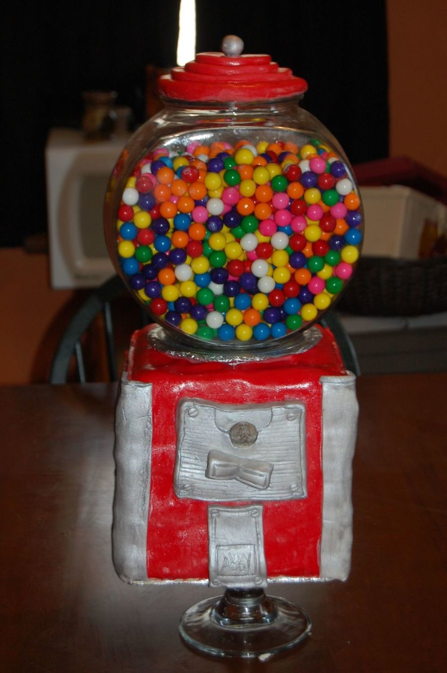 Gumball Machine Cake