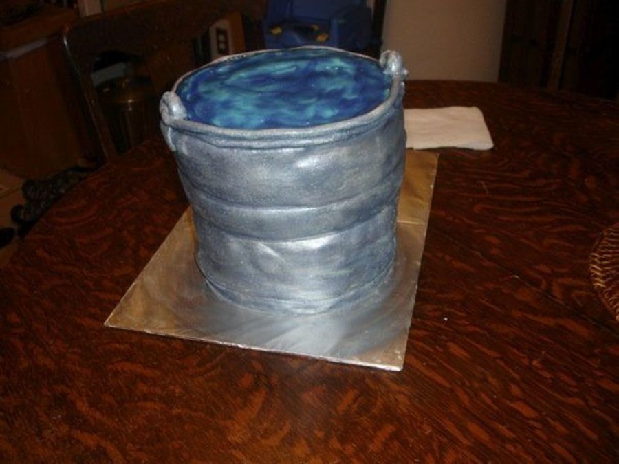 Water Bucket Cake