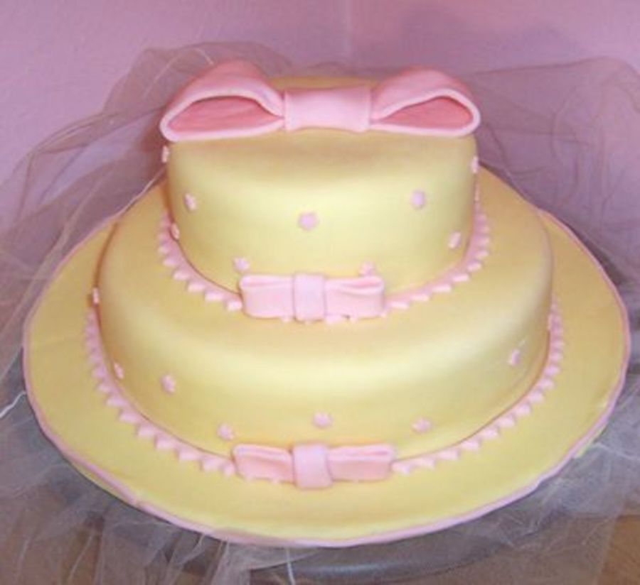 Baby Shower Cake For Girl