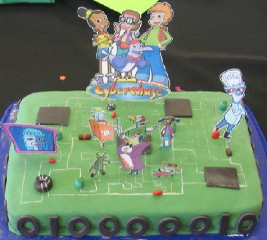 Cyberchase Cake - CakeCentral.com