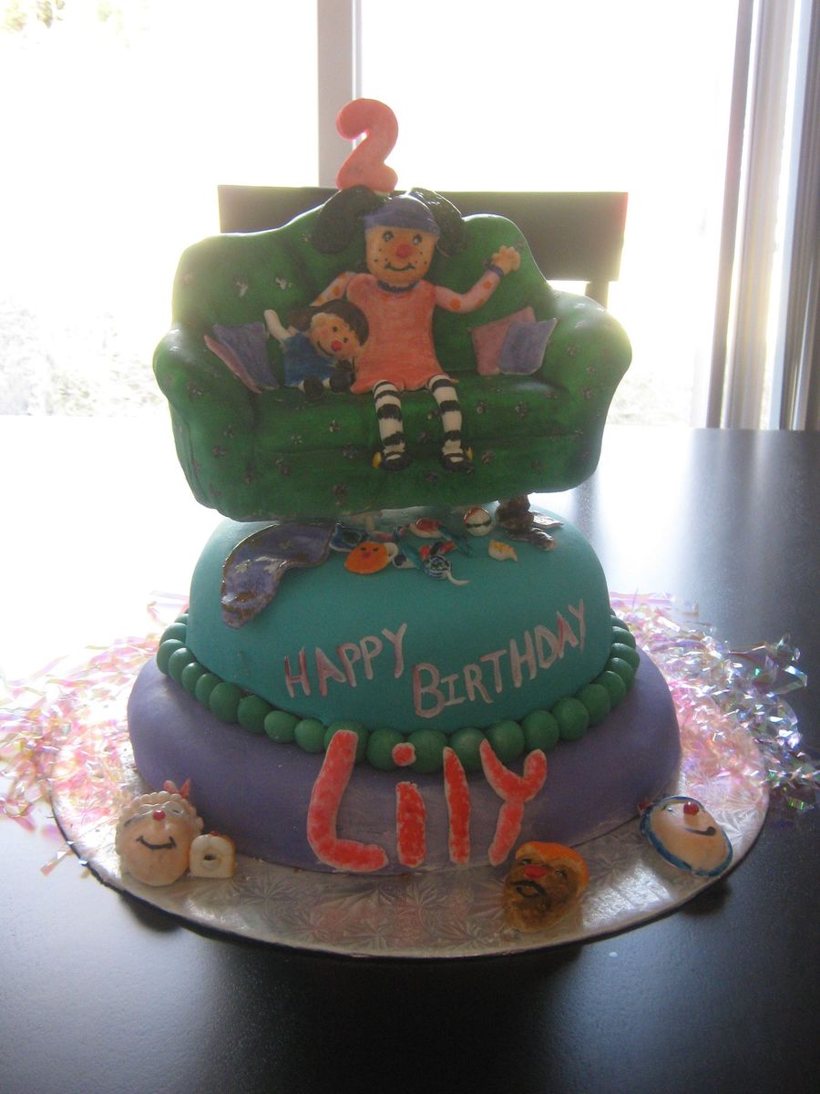 Big Comfy Couch Birthday Cake