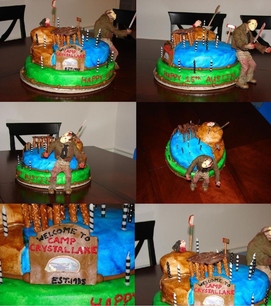 Jason Themed Birthday Cake