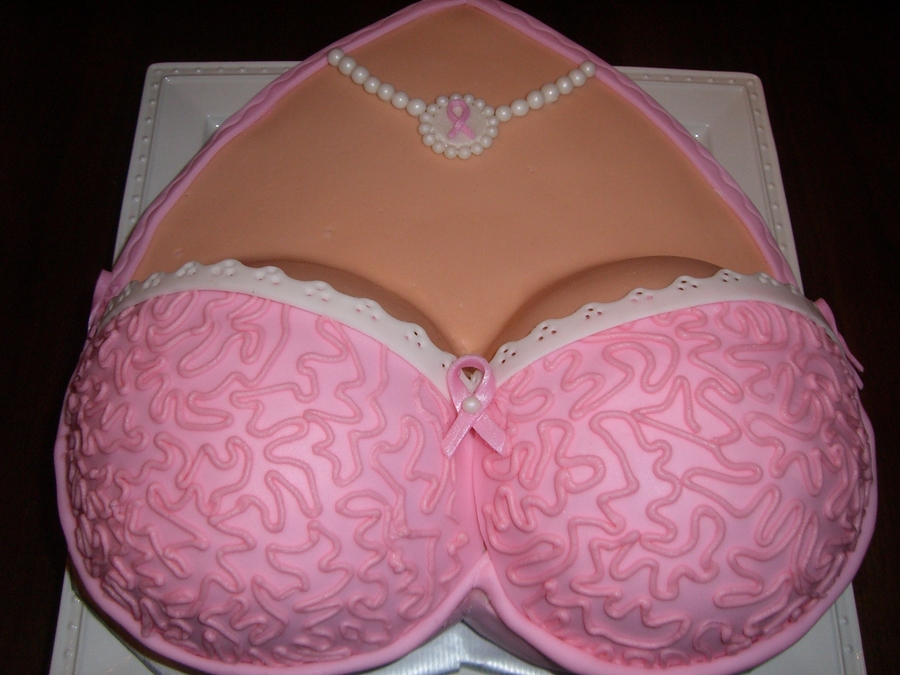 Breast Cancer Cake