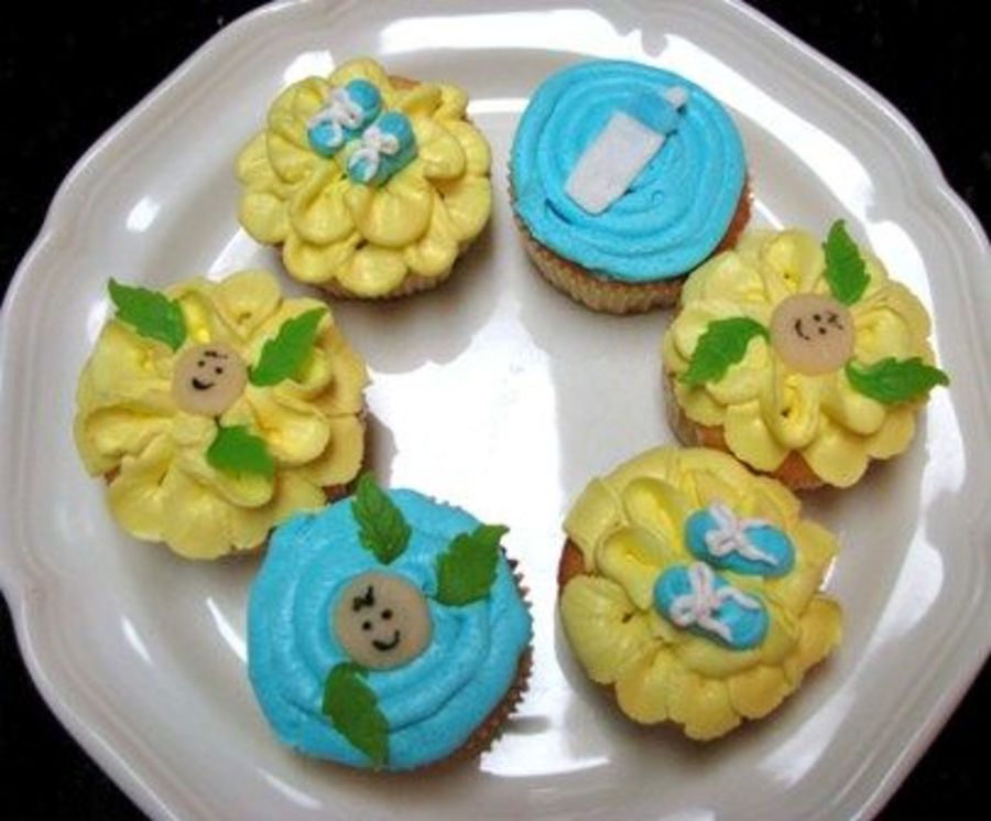 Baby Shower Cupcakes