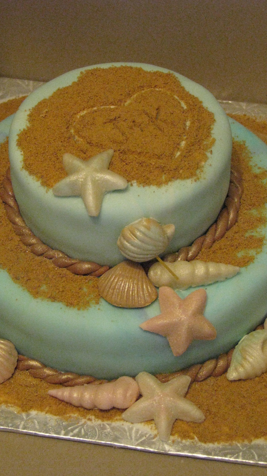 Bridal Shower BeachTheme Cake