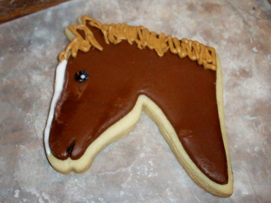 Horse Head Cookie