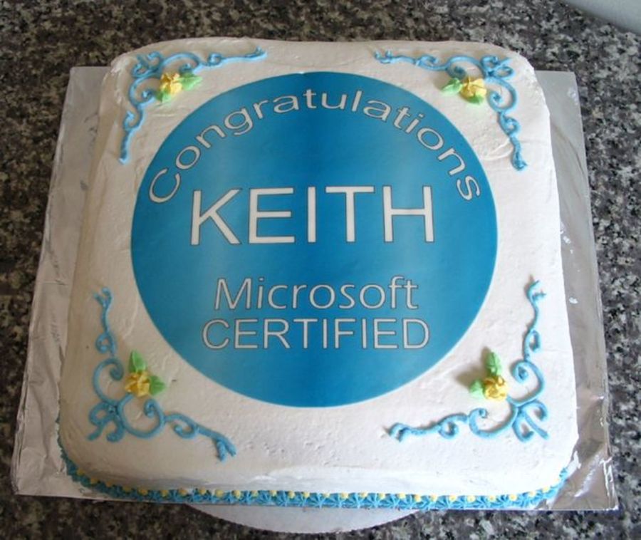 Microsoft Certification Celebration