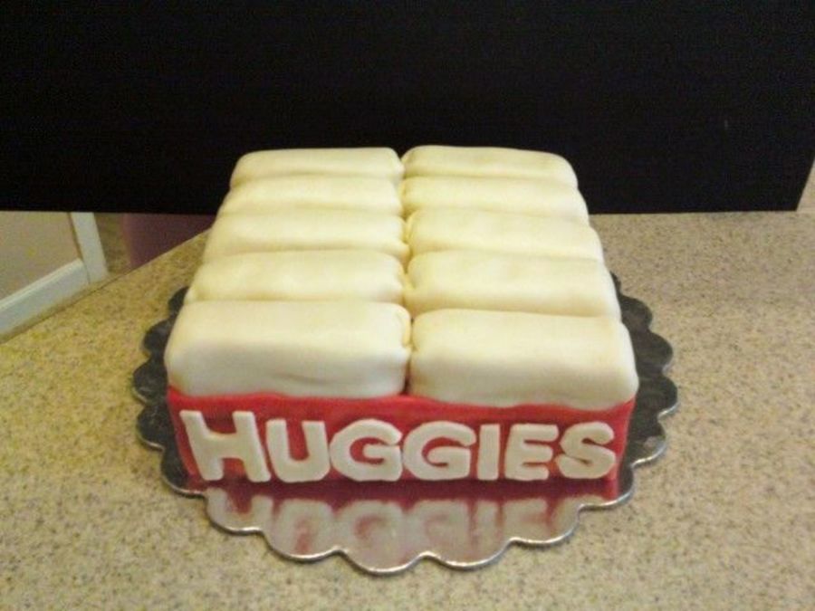 Huggies Diaper Cake