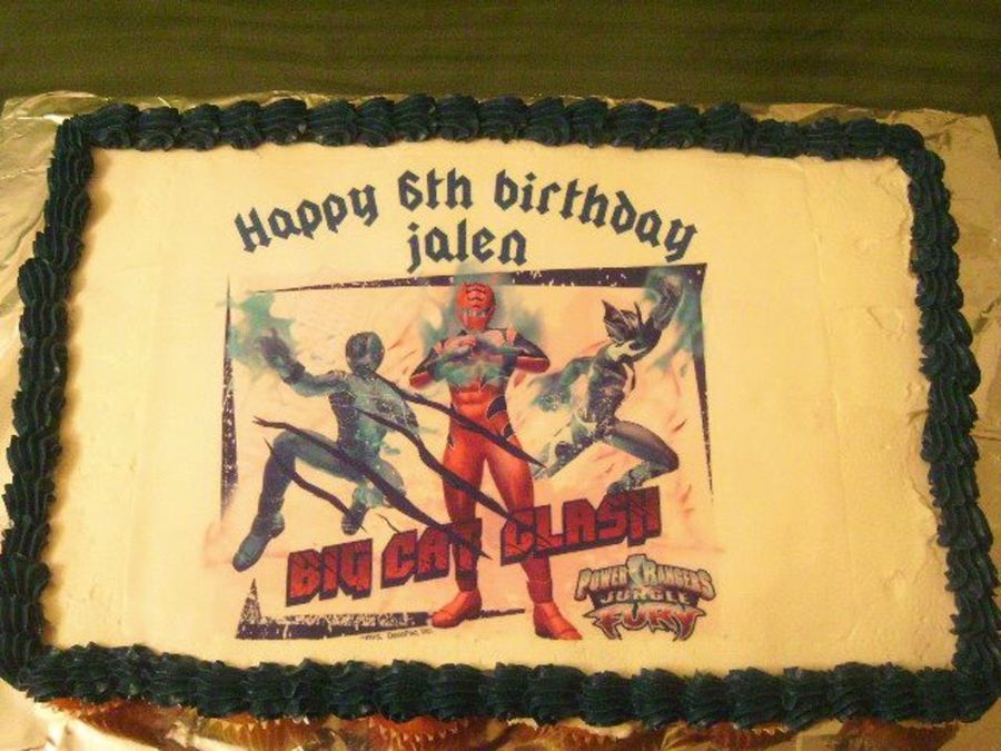 Power Rangers Cupcake Cake - CakeCentral.com