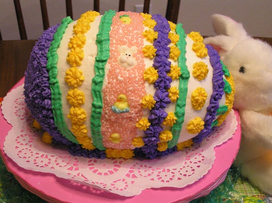 Easter Egg Cake