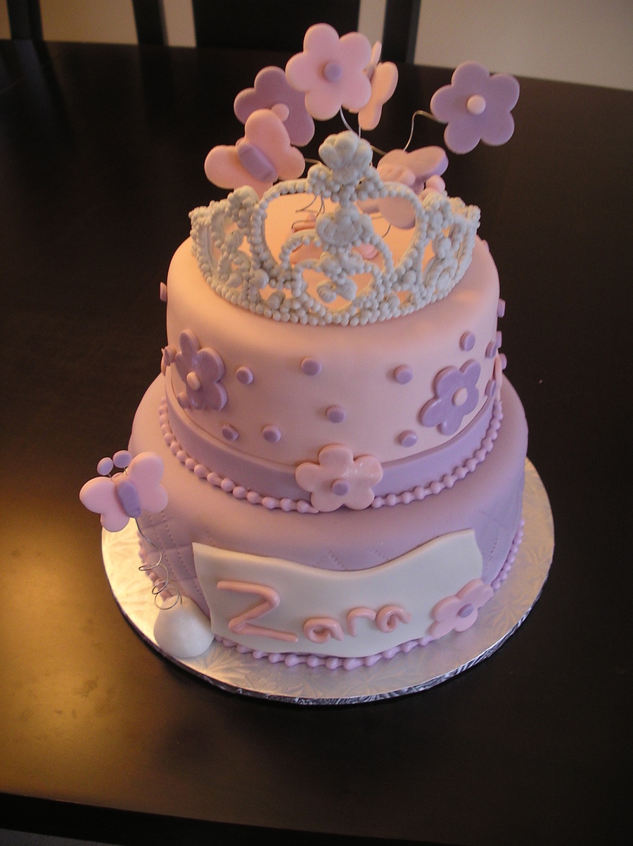 Girly Birthday Cake — free download
