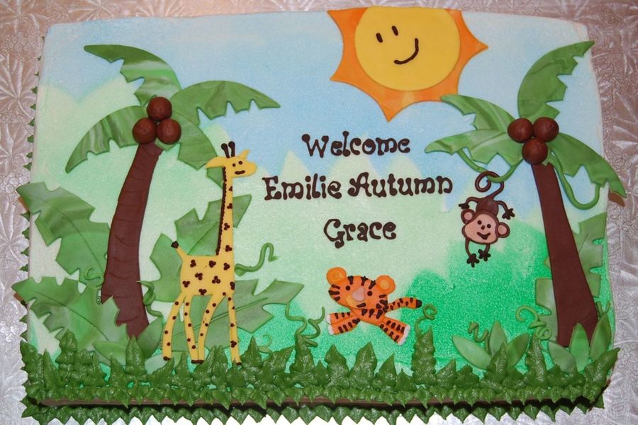 Rainforest Baby Shower