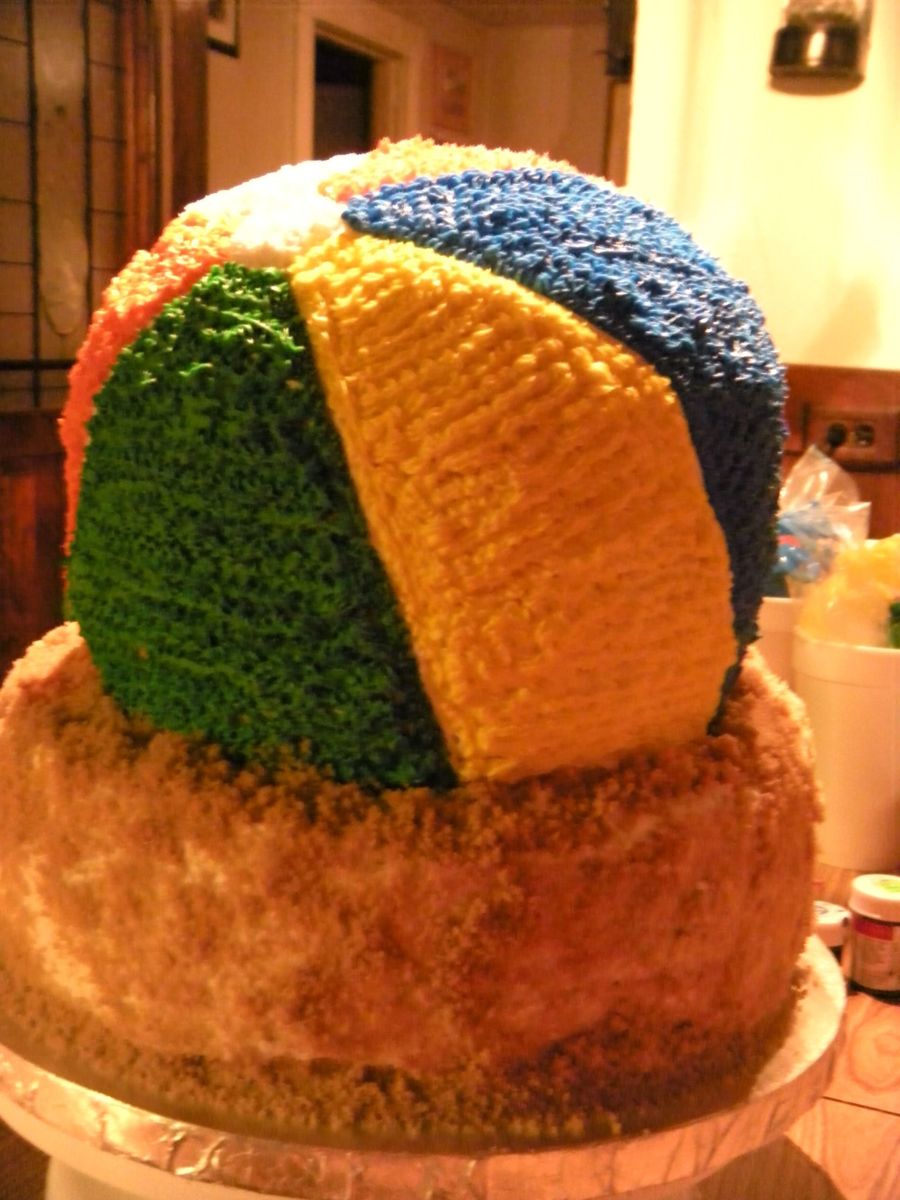 Beach Ball Cake