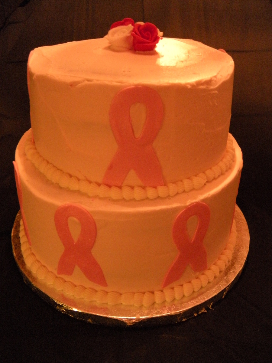 Breast Cancer Cake