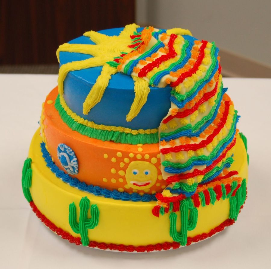 Mexican Birthday Cake