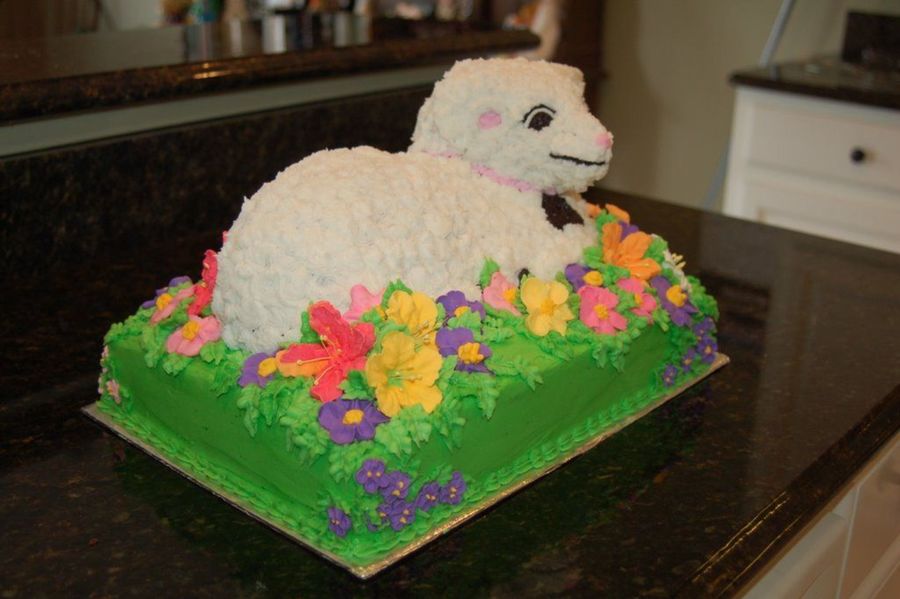 Easter Lamb Cake