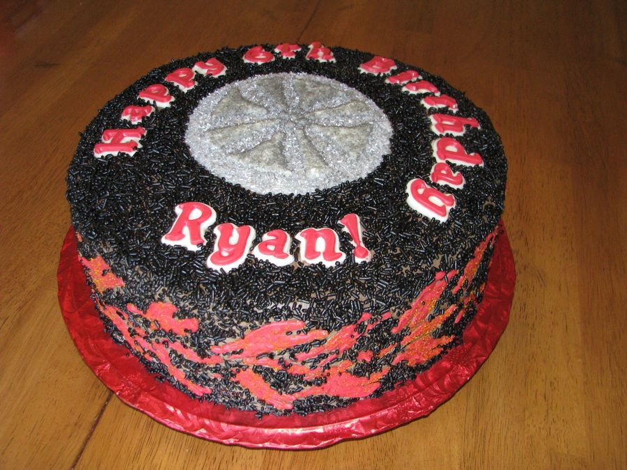 Ridemakerz Tire Cake