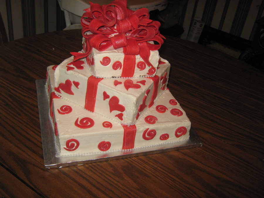 Bridal Shower Gift Cake