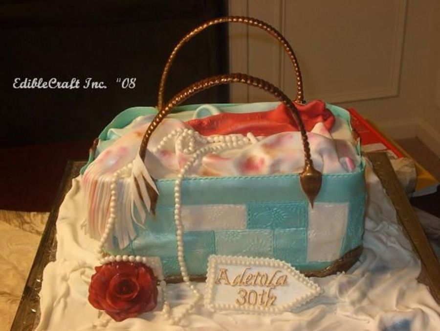 Shopping Bag Cake