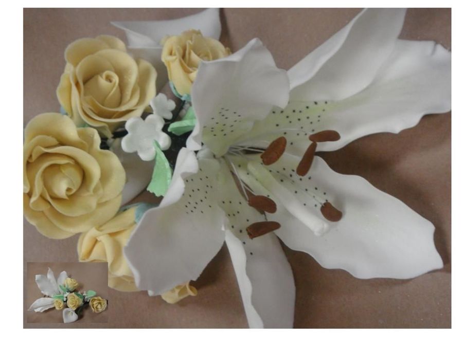 Wilton Gumpaste Flowers Project
