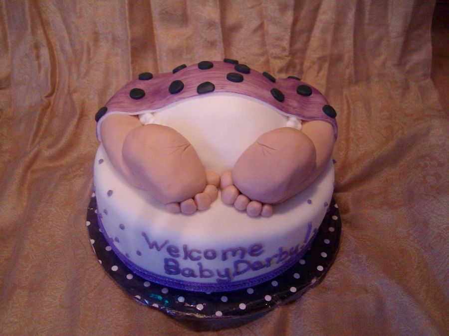 Baby Bottom Cake