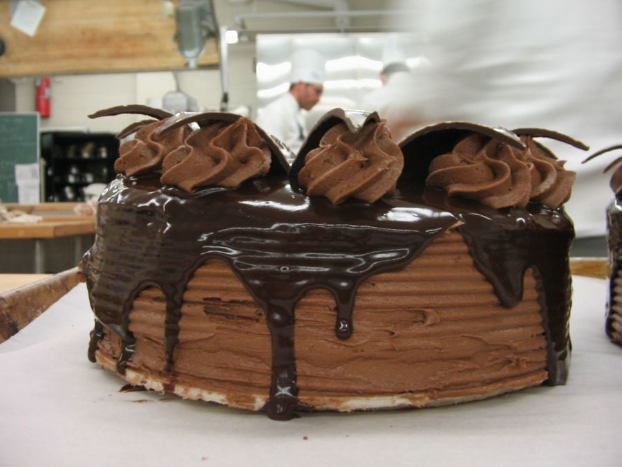 High Ratio Chocolate Cake