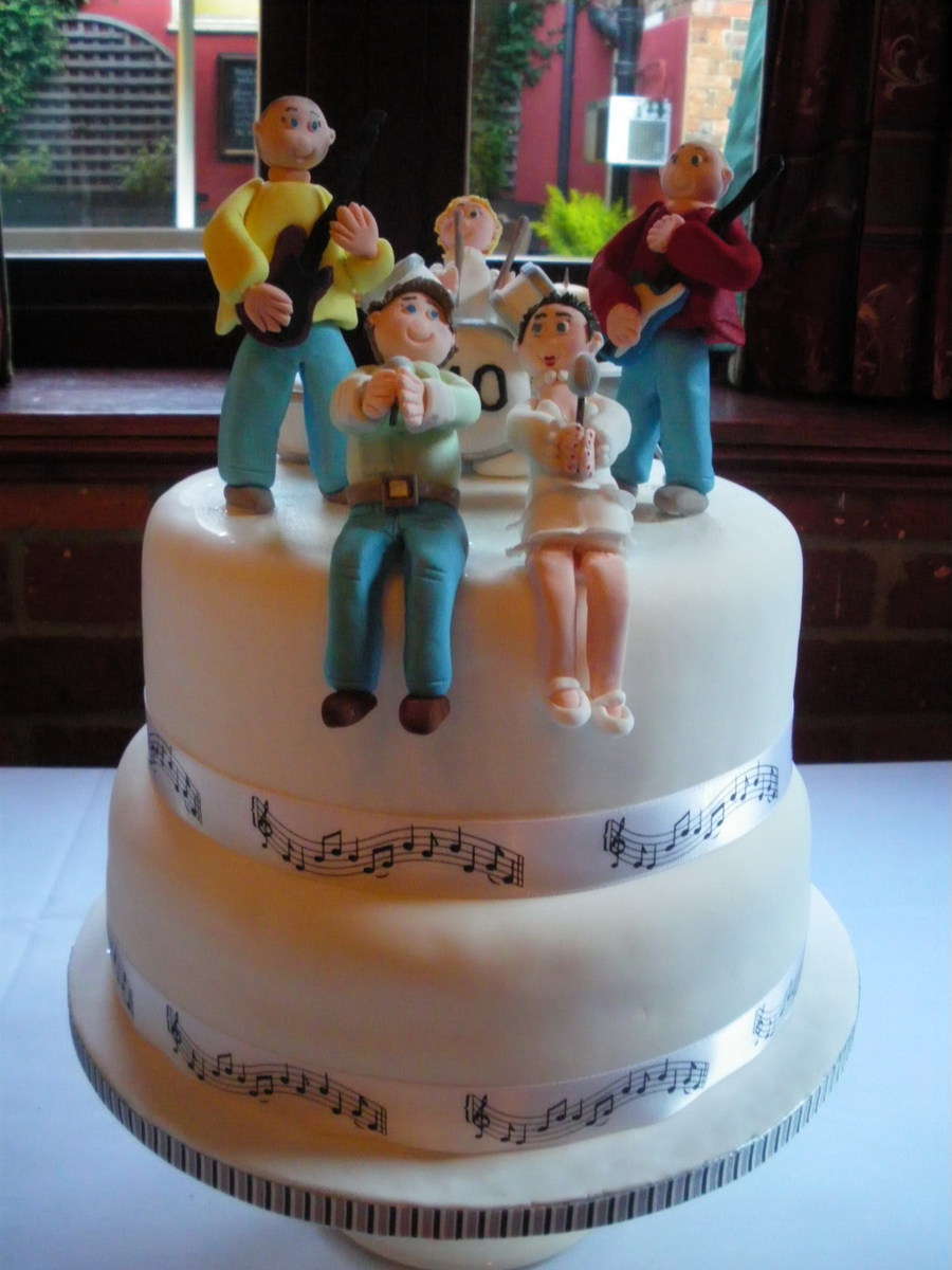 40Th Birthday Rock Band Cake - CakeCentral.com